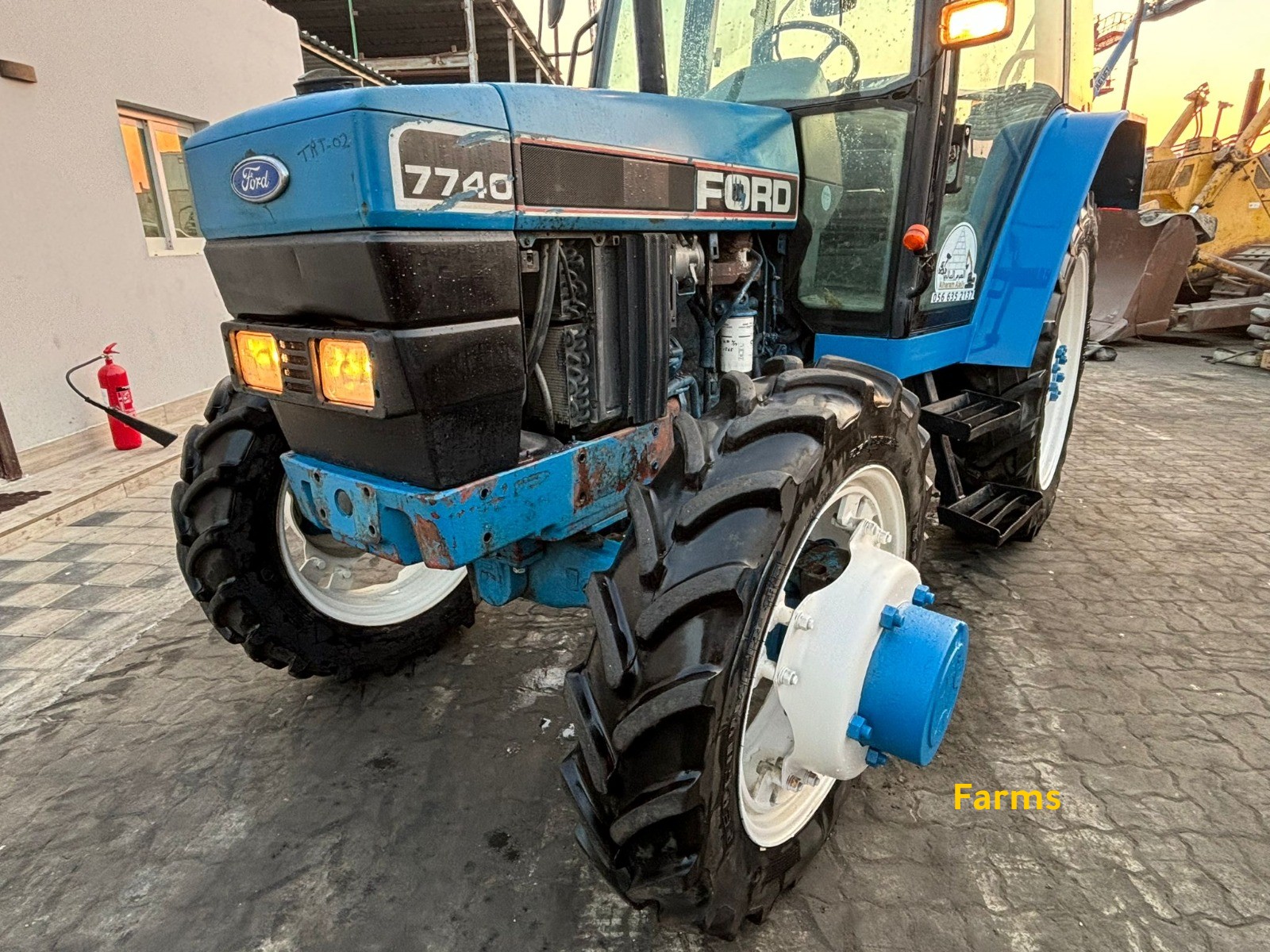 🚜 جرار فورد 7740 – القوة والاعتمادية مع فورد